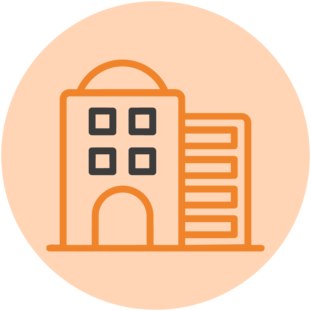 Mall type G plus 3 commercial structure