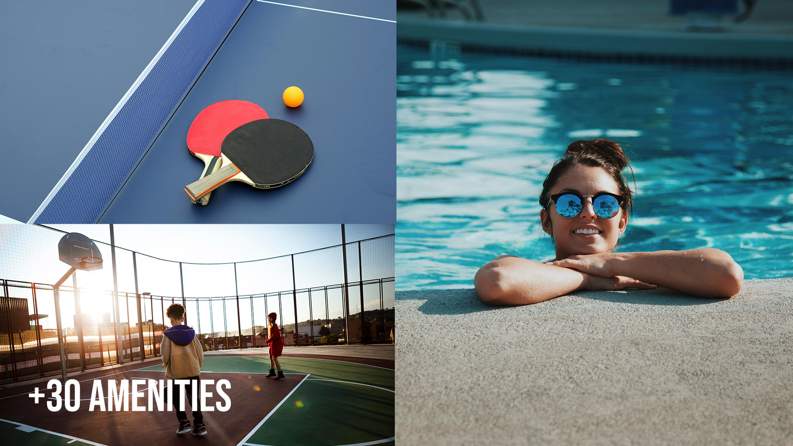 30+ Amenities