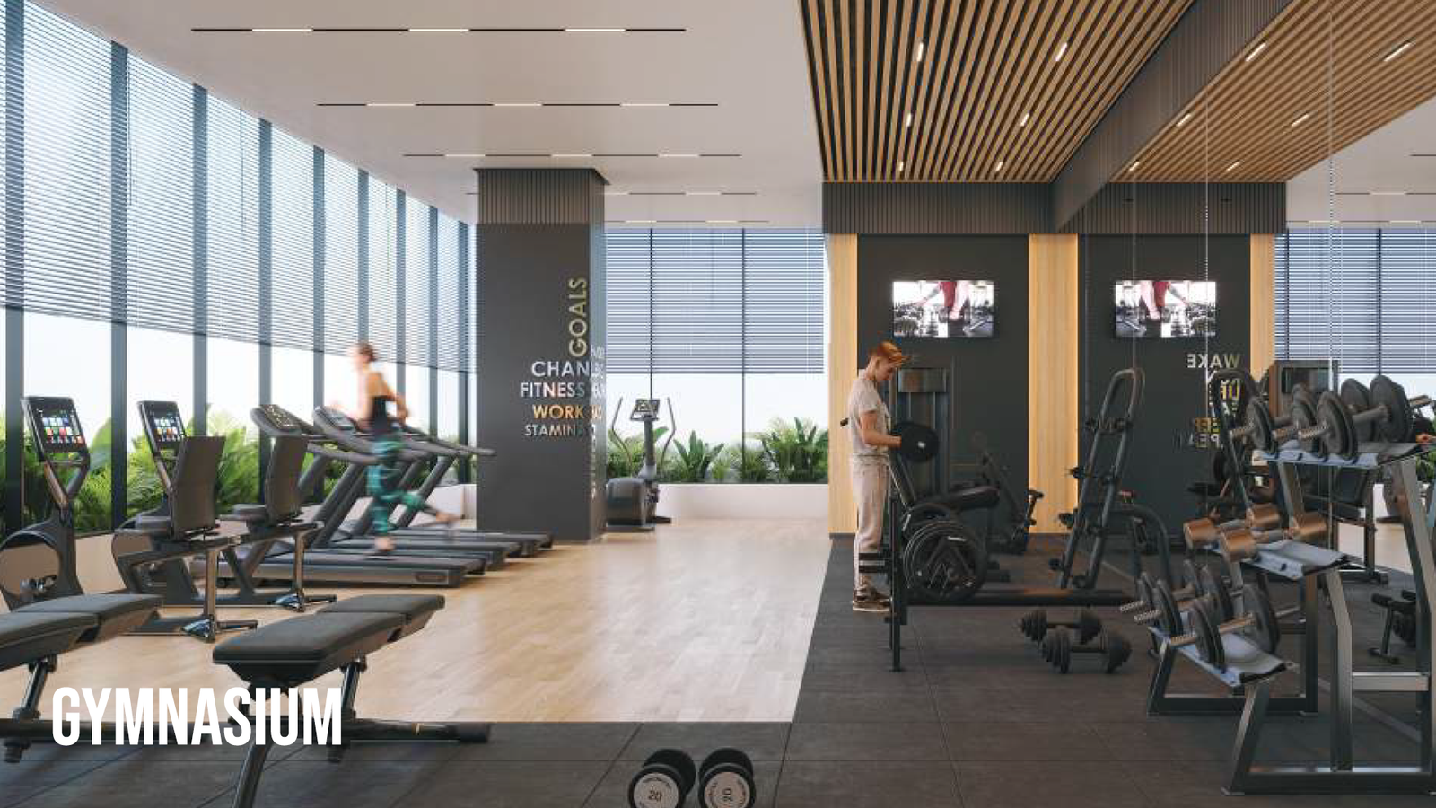 2, 3 and 4.5 BHK in Koregaon Park Power Residences gymnasium amenities