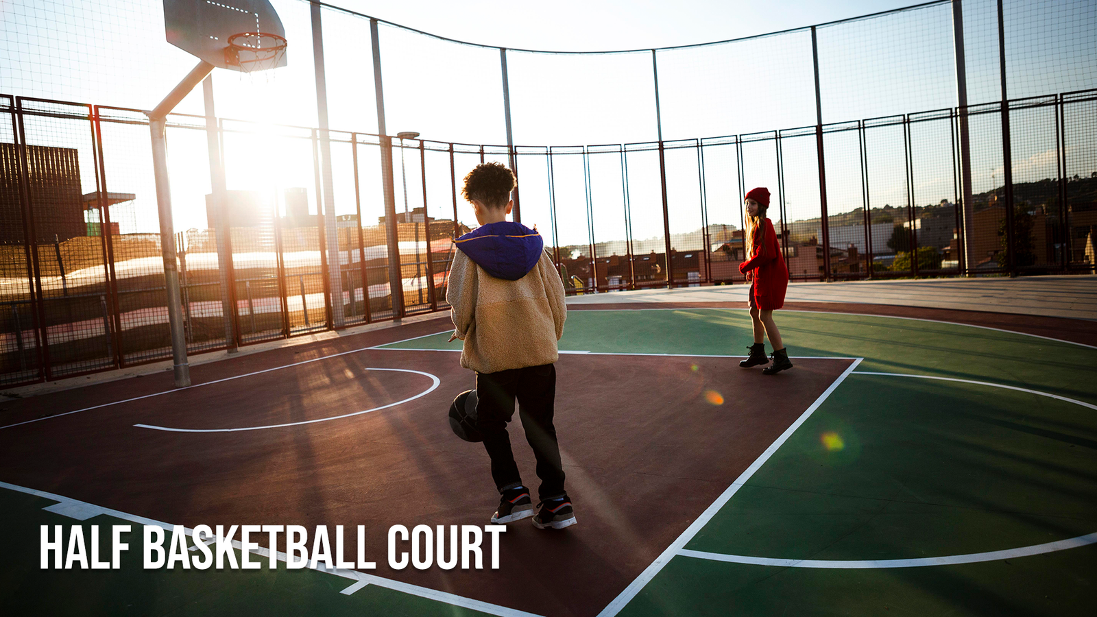 Half Basketball court