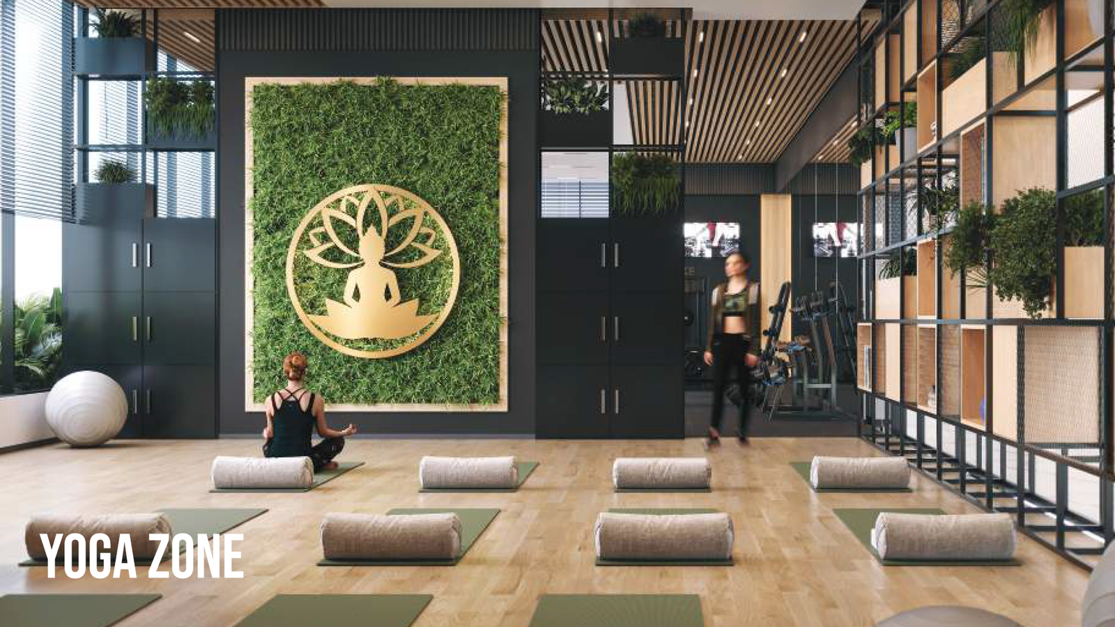 yoga zone in Power Residences Koregaon Park premium amenities Pune